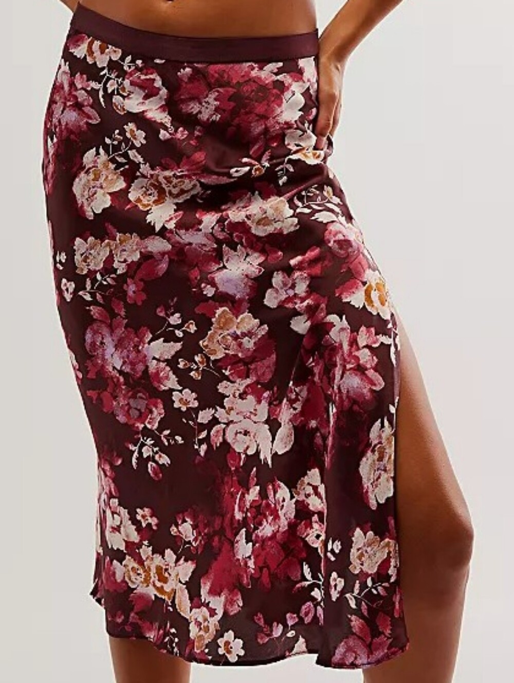 NWT FP Sweet Talker Printed Half Slip.